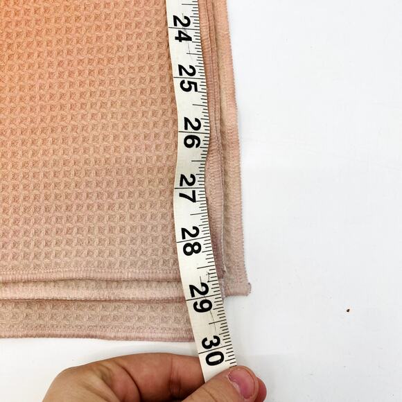 Geometry Ombre Blue & orange Dish Towel Set (5) - Picture 7 of 8